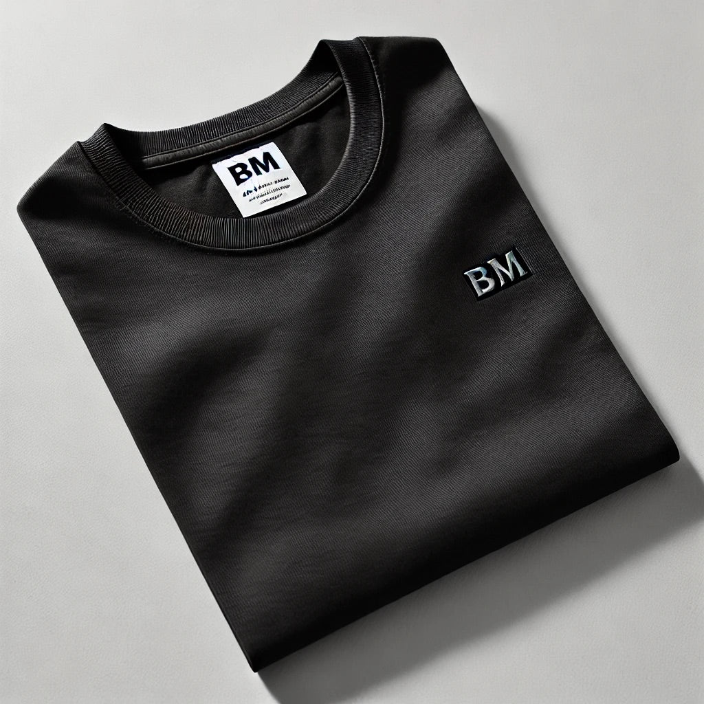 T-shirt Noir BM - Édition Signature
