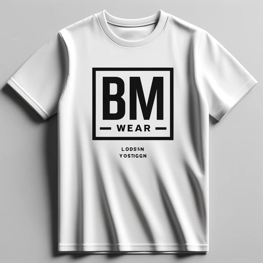 T-shirt BM Wear - Blanc