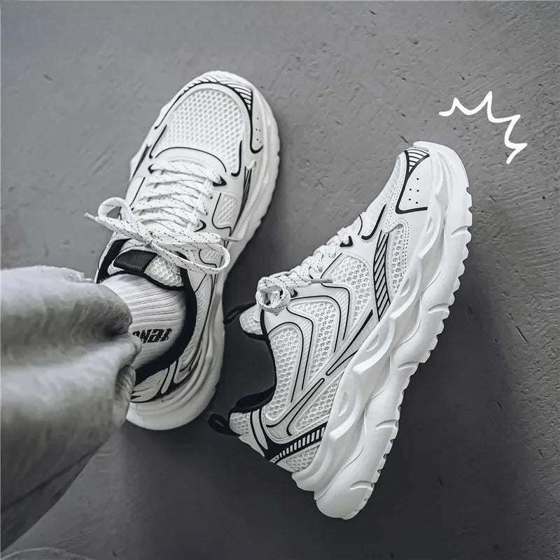 Baskets Homme Style Corèen-Respirantes,Confortables & Tendace Automne hiver) +