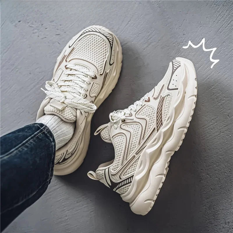 Baskets Homme Style Corèen-Respirantes,Confortables & Tendace Automne hiver) +