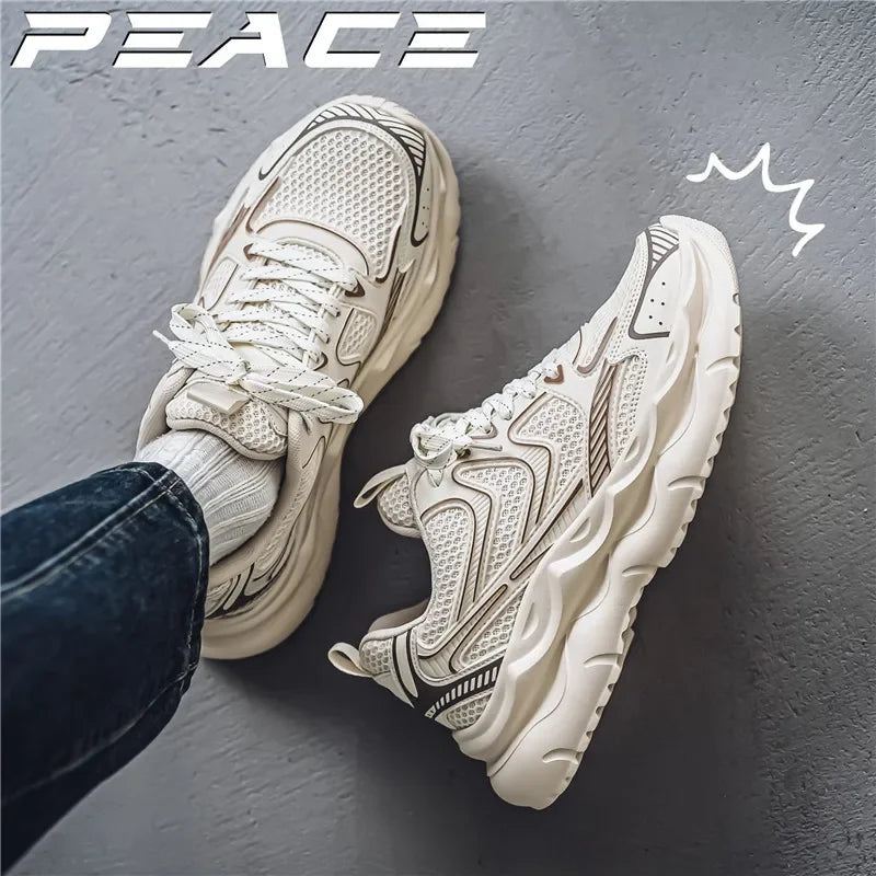 Baskets Homme Style Corèen-Respirantes,Confortables & Tendace Automne hiver) +