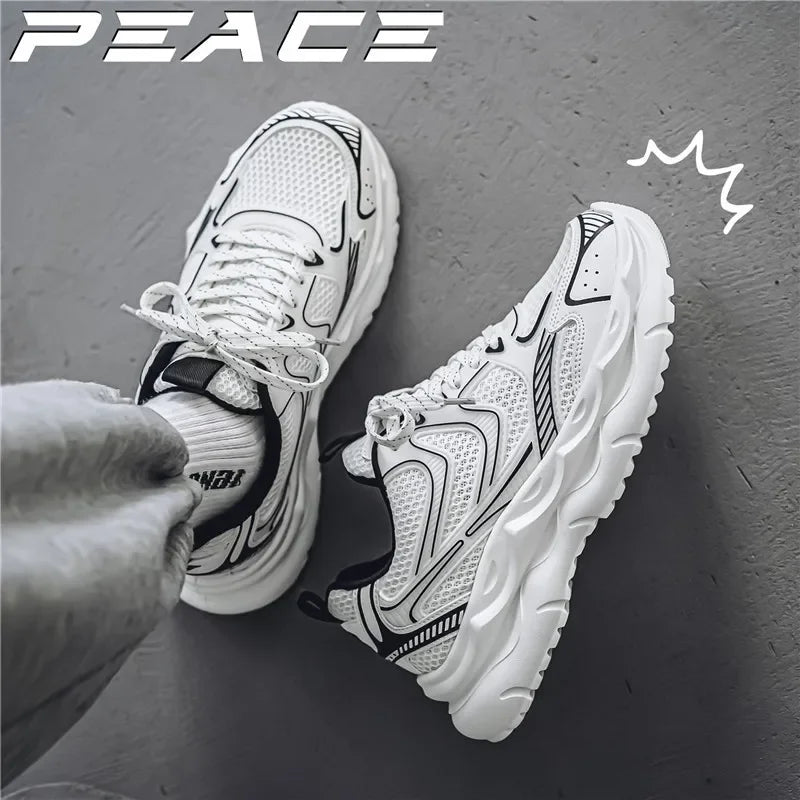 Baskets Homme Style Corèen-Respirantes,Confortables & Tendace Automne hiver) +